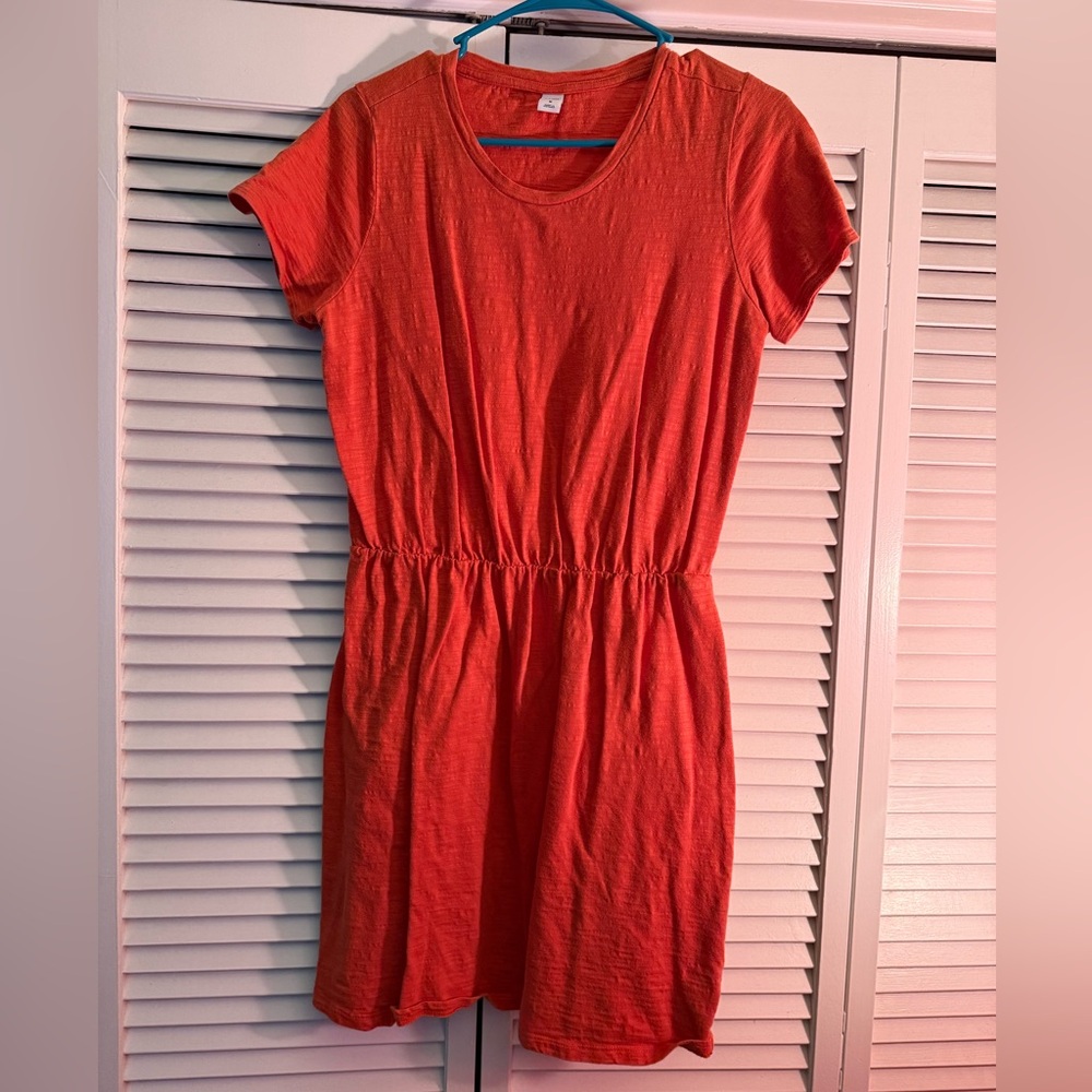 Coral Sunmer Dress